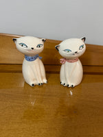 Vintage Holt Ceramic Cats Salt and Pepper Shaker Set