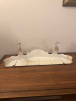 Vintage Off-white Gold Florentine French Baroque Style Wall Shelf Plastic