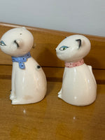 Vintage Holt Ceramic Cats Salt and Pepper Shaker Set