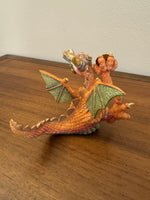 Franklin Mint Mood Dragons Cocky Figurine