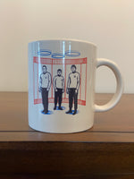 Vintage Star Trek Original Series Transporter Mug – Kirk, Spock & McCoy 1992