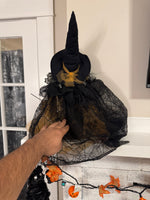 Halloween Primitive Style Folk Art Witch Doll