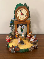 Disney Seven Dwarfs Table Wall Pendulum Clock