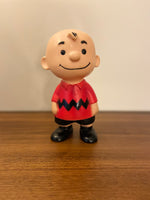Charlie Brown Soft Vinyl Doll Vintage 1950s United Feature Syndicate Rare