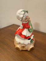 Vintage Lefton Mrs. Claus Ceramic Musical Box