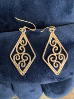 925 MC Silver Dangle Earrings