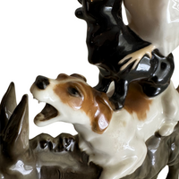 Vintage Hutschenreuther "The Musicians of Bremen Porcelain"