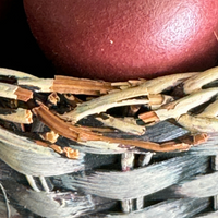 Rustic Vintage Wooden Cart Apples or Cherries Basket