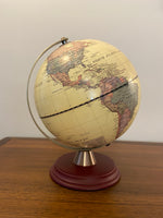 Antique Globe Illuminated World Globe Map Lamp