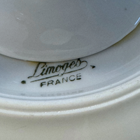 Limoges Compote Fruit-Candy Vintage Dish-Bowl French Pedestal