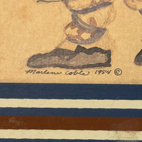 Vintage Hand-painted Santa Claus St. Nicholas Father of Christmas