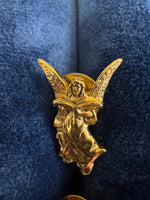 Gold Tone 3D Angel Pin Set 2