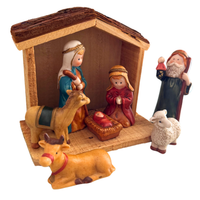 Vintage Christmas Nativity Scene