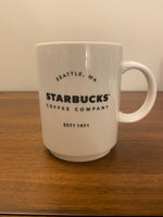 Starbucks Seattle WA Porcelain Coffee Mug