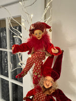 Christmas Decor 3 Acrobatic Jester-Elves