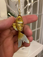Enamel Cloisonne Style Koi Fish Pendant-Ornament