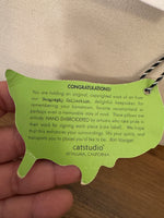 Catstudio The Geography Collection Rhode Island Embroidered Throw Pillow