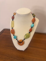 Handmade Multi Gemstone Beaded Necklace