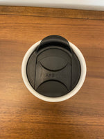 Starbucks Hot Air Balloon Design Porcelain Coffee Tumbler Mug 12oz Replaced Lid