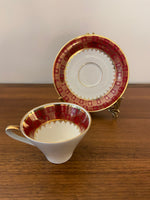 Vintage Johann Seltmann Vohenstrauss Bavaria Porcelain Teacup and Saucer