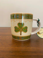GaelSong Clara Bone China Shamrock Celtic Design Mug