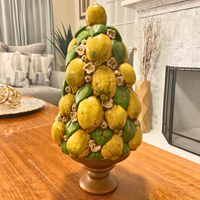 Lemon Tree Vintage Handpainted Ceramic Jamar Mallory Studios 1966