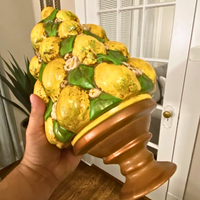 Lemon Tree Vintage Handpainted Ceramic Jamar Mallory Studios 1966
