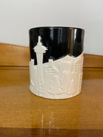 Starbucks 2012 Collector Series Embossed City Skyline Mug Coffee Cup