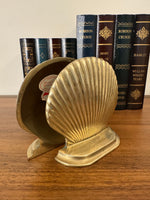 Brass Bookend Set of 2 Shells