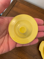 Fiesta-ware Sugar and Creamer Set with Tray P86 Post 86