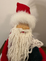 Seated Santa Christmas Decor Figurine