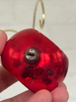 Vintage Premier Double Indent Blown Glass Christmas Ornament