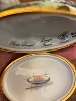 Limoges Piotet Chamart Porcelain Trinket Box Cat