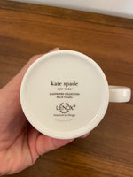 Lenox Kate Spade Porcelain Traveler Mug Tea Coffee Cup Mug