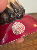 Vintage Art Porcelain Secret Heart of Jesus Figure