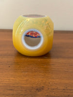 Murano Faceted Millefiori Blown Glass Handmade Paperweight