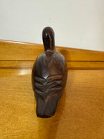 Vintage Hand-carved Wooden Duck Figure