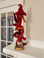 Christmas Decor 3 Acrobatic Jester-Elves