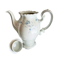 Coffee-Tea Pot Cups and Sugar Bowl Porcelain Johann Haviland Bavarian Germany 11 PCS