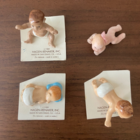 Hagen-Renaker and Maru Vintage Porcelain Mini Babies