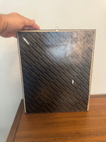 Vintage Italian Sterling Silver Arg 925 3D Framed Holy Family Mary Joseph Jesus