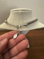 Belle Miss Chunky Enameled- Rhinestone Pendant Necklace Fashion Jewelry