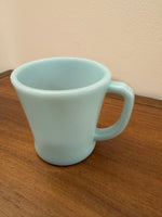 Vintage Fire-King Light Blue Glass Mug