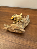 Vintage J Destefano Resin Figurine Sleep Girl Elf