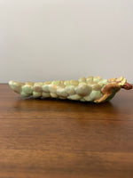 Vintage Ceramic Grape Bunch Dish Spoon Rest