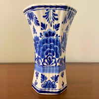 Delft Blue Vintage Porcelain Vase