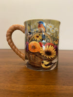 Summer Bouquet Rosemary Millette 3D Relief Coffee Mug Cup