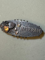 Mizpah Sterling Silver Brooch-Pin JG