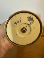 Vintage Brass Globe Cigarette Dispenser Holder RARE