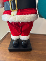 Vintage Santa Claus Animated-Lighted Figurine Christmas Decor